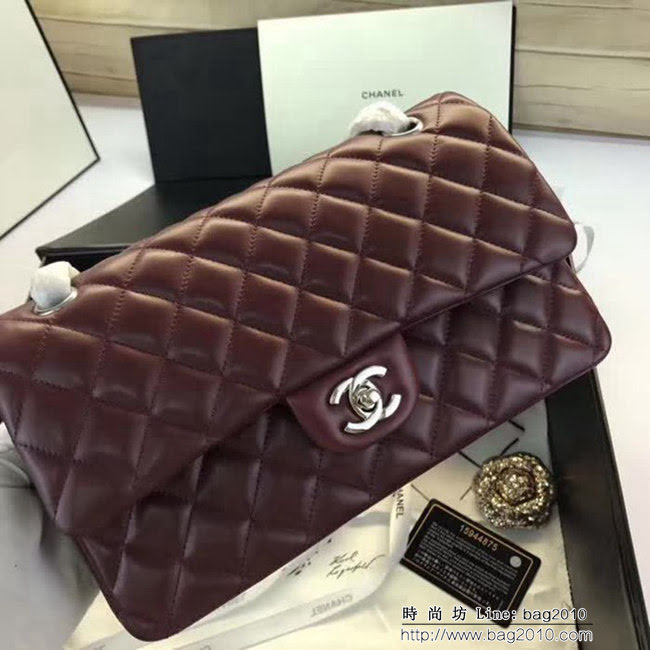 香奈兒CHANEL 原單精品升級版A1112進口小羊皮 金銀鏈條單肩斜挎包 DSC1423